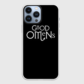 Чехол для iPhone 13 Pro Max с принтом GOOD OMENS | БЛАГИЕ ЗНАМЕНИЯ (КРЫЛЬЯ) в Тюмени,  |  | good | omens | sheen | tennant | азирафель | ангел | благие знамения | емон | кроули | крылья | падший | теннант | шин