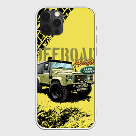 Чехол для iPhone 12 Pro Max с принтом LAND ROVER в Тюмени, Силикон |  | land rover | offroad | внедорожник | ленд ровер | лэндровер | оффроад