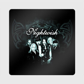 Магнит виниловый Квадрат с принтом NIGHTWISH в Тюмени, полимерный материал с магнитным слоем | размер 9*9 см, закругленные углы | metal | nightwish | tarja turunen | метал | музыка | найтвиш | рок | симфо метал | тарья турунен