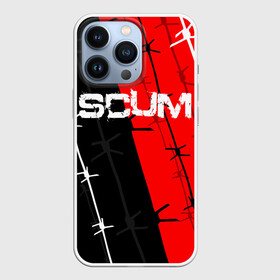 Чехол для iPhone 13 Pro с принтом SCUM в Тюмени,  |  | action | game | scum | tec1 | выживание | выжить | ресурсы | скам игра | тюремная