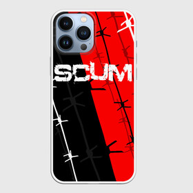 Чехол для iPhone 13 Pro Max с принтом SCUM в Тюмени,  |  | action | game | scum | tec1 | выживание | выжить | ресурсы | скам игра | тюремная