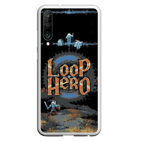 Чехол для Honor P30 с принтом Loop Hero в Тюмени, Силикон | Область печати: задняя сторона чехла, без боковых панелей | Тематика изображения на принте: games | knight | loop hero | magic | rogue like | russia | steam | sword | герой петли | игры | магия | меч | рогалик | россия | рыцарь | стим