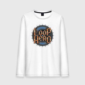 Мужской лонгслив хлопок с принтом Loop Hero лого в Тюмени, 100% хлопок |  | games | knight | logo | loop hero | magic | rogue like | russia | steam | sword | герой петли | игры | лого | магия | меч | рогалик | россия | рыцарь | стим