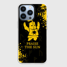 Чехол для iPhone 13 Pro с принтом DARK SOULS | ТЁМНЫЕ ДУШИ в Тюмени,  |  | dark souls | game | knight | praise the sun | дарк соулс | игры | рыцарь | тёмные души