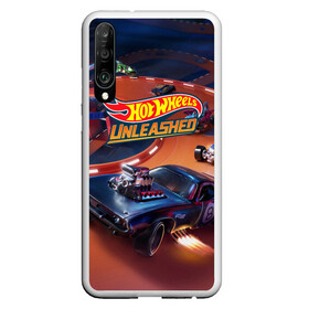 Чехол для Honor P30 с принтом Hot Wheels Unleashed в Тюмени, Силикон | Область печати: задняя сторона чехла, без боковых панелей | auto | avto | car | game | hot | hotweels | race | weels | wheels | авто | автоспорт | гонки | игра | игрушка | машина | модель | хот вилс