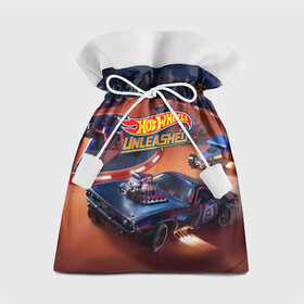 Подарочный 3D мешок с принтом Hot Wheels Unleashed в Тюмени, 100% полиэстер | Размер: 29*39 см | auto | avto | car | game | hot | hotweels | race | weels | wheels | авто | автоспорт | гонки | игра | игрушка | машина | модель | хот вилс