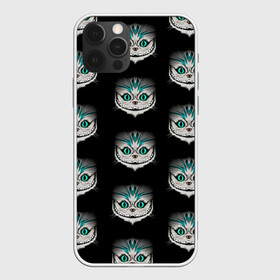 Чехол для iPhone 12 Pro Max с принтом Чеширские котики в Тюмени, Силикон |  | cheshire | алиса в стране чудес | зубастик | кот | котик | кэррол | мордочка | смайл | улыбка | чешир | чеширский | чеширский кот