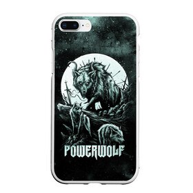 Чехол для iPhone 7Plus/8 Plus матовый с принтом Powerwolf в Тюмени, Силикон | Область печати: задняя сторона чехла, без боковых панелей | heavy metal | metal | powerwolf | группы | метал | музыка | пауэр метал | рок | хеви метал