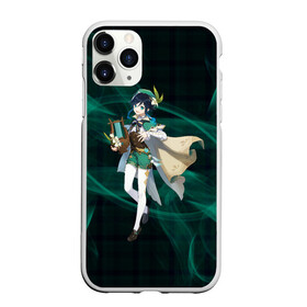 Чехол для iPhone 11 Pro матовый с принтом Genshin Impact - Venti в Тюмени, Силикон |  | anemo | anime | barbatos | game | gamer | genshin | genshin impact | impact | venti | venty | анемо | аниме | архонт | барбатос | венти | ветер | вэнти | геншин | геншин импакт | дилюк | импакт | монштад | трап