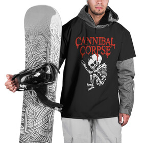 Накидка на куртку 3D с принтом Cannibal Corpse в Тюмени, 100% полиэстер |  | Тематика изображения на принте: cannibal corpse | kreator | slayer | sodom | анархия | блэк метал | гаражный рок | гитара | гранж | дэт метал | металл | панк рок | рок музыка | рок н ролл | рокер | треш метал | труп каннибал | тяжелый рок | хард рок