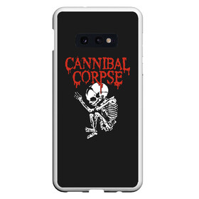 Чехол для Samsung S10E с принтом Cannibal Corpse в Тюмени, Силикон | Область печати: задняя сторона чехла, без боковых панелей | cannibal corpse | kreator | slayer | sodom | анархия | блэк метал | гаражный рок | гитара | гранж | дэт метал | металл | панк рок | рок музыка | рок н ролл | рокер | треш метал | труп каннибал | тяжелый рок | хард рок