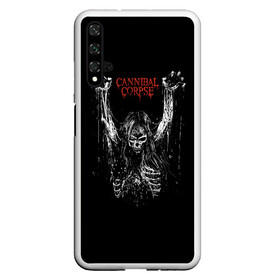 Чехол для Honor 20 с принтом Cannibal Corpse в Тюмени, Силикон | Область печати: задняя сторона чехла, без боковых панелей | Тематика изображения на принте: cannibal corpse | kreator | punk rock | slayer | sodom | анархия | блэк метал | гаражный рок | гранж | дэт метал | металл | панк рок | рок музыка | рок н ролл | рокер | треш метал | труп каннибал | тяжелый рок | хард рок