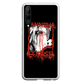 Чехол для Honor P30 с принтом Cannibal Corpse в Тюмени, Силикон | Область печати: задняя сторона чехла, без боковых панелей | Тематика изображения на принте: cannibal corpse | kreator | punk rock | slayer | sodom | анархия | блэк метал | гаражный рок | гранж | дэт метал | металл | панк рок | рок музыка | рок н ролл | рокер | треш метал | труп каннибал | тяжелый рок | хард рок