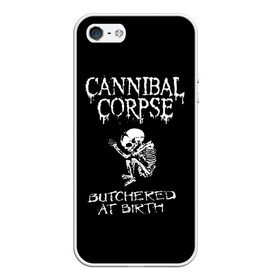 Чехол для iPhone 5/5S матовый с принтом Cannibal Corpse в Тюмени, Силикон | Область печати: задняя сторона чехла, без боковых панелей | Тематика изображения на принте: cannibal corpse | kreator | punk rock | slayer | sodom | анархия | блэк метал | гаражный рок | гранж | дэт метал | металл | панк рок | рок музыка | рок н ролл | рокер | треш метал | труп каннибал | тяжелый рок | хард рок