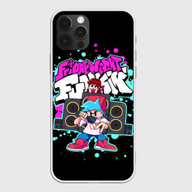 Чехол для iPhone 12 Pro Max с принтом Friday Night Funkin в Тюмени, Силикон |  | friday night funk | friday night funkin | the boyfriend | бойфренд | игры