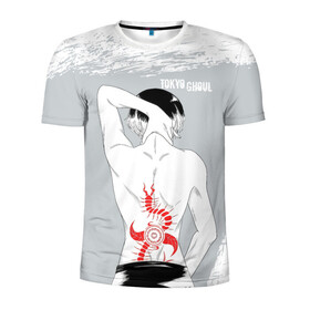Мужская футболка 3D спортивная с принтом Sasaki kagune tattoo в Тюмени, 100% полиэстер с улучшенными характеристиками | приталенный силуэт, круглая горловина, широкие плечи, сужается к линии бедра | anime | kaneki ken | tokyo ghoul | tokyo ghoul: re | аниме | анимэ | гули | джузо сузуя | канеки кен | кузен йошимура | наки | нишики нишио | ре | ренджи йомо | ризе камиширо | токийский гуль | тоука киришима | ута