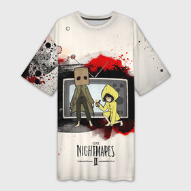 Платье-футболка 3D с принтом Little Nightmares 2 в Тюмени,  |  | manizha | далеровна | душанбе | евровидение | евровидение 2021 | манижа | певица | таджикистан | хамраева