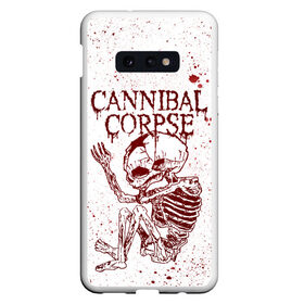 Чехол для Samsung S10E с принтом Cannibal Corpse в Тюмени, Силикон | Область печати: задняя сторона чехла, без боковых панелей | canibal corpse | cannibal corpse | death metal | группы | дэт метал | канибал корпс | метал | рок