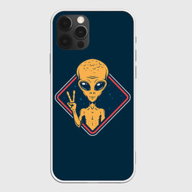 Чехол для iPhone 12 Pro Max с принтом НЛО / UFO в Тюмени, Силикон |  | ufo | брат по разуму | зеленый человечек | инопланетец | инопланетник | инопланетный гость | инопланетянин | марсианин | нло | пришелец