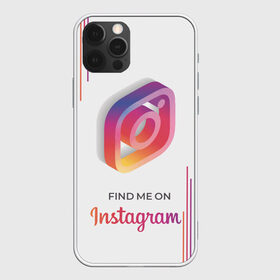 Чехол для iPhone 12 Pro Max с принтом Инстаграм / Instagram в Тюмени, Силикон |  | facebook | instagram | инста | инстаграм | платформа | приложение | редактор фотографий | социальная сеть | соцсеть