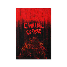 Обложка для паспорта матовая кожа с принтом CANNIBAL CORPSE в Тюмени, натуральная матовая кожа | размер 19,3 х 13,7 см; прозрачные пластиковые крепления | blood | cannibal corpse | death metal | grunge | hardcore | music | punk | rock | usa | группа | канибал | кровь | метал | музыка | рок | сша | труп
