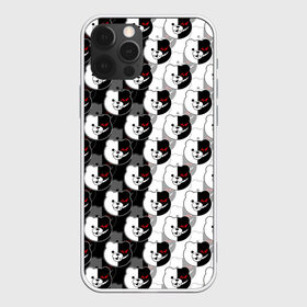 Чехол для iPhone 12 Pro Max с принтом MONOKUMA  МОНОКУМА PATTERN в Тюмени, Силикон |  | anime | danganronpa | enoshima | junko | monokuma | аниме | джунко | игра | манга | медведь | монокума | робот медведь | эношима