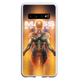 Чехол для Samsung Galaxy S10 с принтом mass effect в Тюмени, Силикон | Область печати: задняя сторона чехла, без боковых панелей | Тематика изображения на принте: bioware | n7 | shepard | броня | жнецы | масс эффект | н7 | шепард | эффект массы