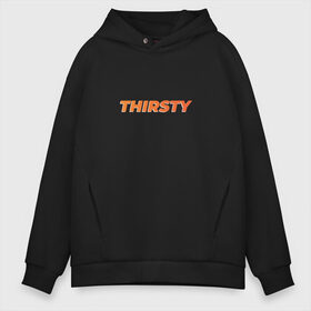 Мужское худи Oversize хлопок с принтом THIRSTY Жаждущий в Тюмени, френч-терри — 70% хлопок, 30% полиэстер. Мягкий теплый начес внутри —100% хлопок | боковые карманы, эластичные манжеты и нижняя кромка, капюшон на магнитной кнопке | Тематика изображения на принте: comics | desire | desirous | emulous | english | hungry | leoparn | panting | pop art | zealous | английский язык | голод | голодный | жажда | жаждет | жажду | желание | желающий | иссохший | комикс | леопард | поп арт | рьяный | слово | тек