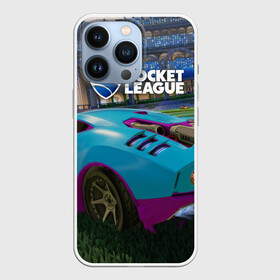 Чехол для iPhone 13 Pro с принтом Rocket League в Тюмени,  |  | Тематика изображения на принте: cars | game | games | rocket league | гонка | гонки | машина | машины | рокет лига