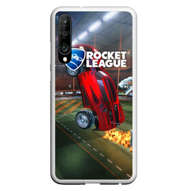 Чехол для Honor P30 с принтом Rocket League в Тюмени, Силикон | Область печати: задняя сторона чехла, без боковых панелей | cars | game | games | rocket league | гонка | гонки | машина | машины | рокет лига