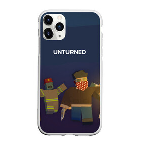 Чехол для iPhone 11 Pro Max матовый с принтом Unturned в Тюмени, Силикон |  | survival | unturned | zombie | антюрнд | антюрнед | выживание | игра про зомби | стим