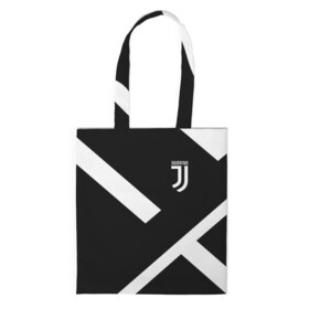 Шоппер 3D с принтом JUVENTUS / ЮВЕНТУС в Тюмени, 100% полиэстер | Плотность: 200 г/м2; Размер: 34×35 см; Высота лямок: 30 см | black white | cr7 | fc juventus | football | juve | juventus | ronaldo | sport | бык | роналдо | роналду | спорт | футбол | чёрно белый | ювентус