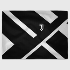 Плед 3D с принтом JUVENTUS / ЮВЕНТУС в Тюмени, 100% полиэстер | закругленные углы, все края обработаны. Ткань не мнется и не растягивается | black white | cr7 | fc juventus | football | juve | juventus | ronaldo | sport | бык | роналдо | роналду | спорт | футбол | чёрно белый | ювентус