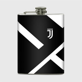 Фляга с принтом JUVENTUS / ЮВЕНТУС в Тюмени, металлический корпус | емкость 0,22 л, размер 125 х 94 мм. Виниловая наклейка запечатывается полностью | black white | cr7 | fc juventus | football | juve | juventus | ronaldo | sport | бык | роналдо | роналду | спорт | футбол | чёрно белый | ювентус