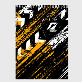 Скетчбук с принтом NEED FOR SPEED в Тюмени, 100% бумага
 | 48 листов, плотность листов — 100 г/м2, плотность картонной обложки — 250 г/м2. Листы скреплены сверху удобной пружинной спиралью | Тематика изображения на принте: auto | avto | car | crew | dirt | for | forza horizon | game | grid | logo | need | nfs | project cars | race | speed | street racing | underground | авто | автоспорт | гонки | игра | лого | логотипы | машина | нфс | стрит рейсинг