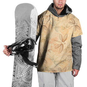 Накидка на куртку 3D с принтом Стрекоза в Тюмени, 100% полиэстер |  | Тематика изображения на принте: birds | dragonfly | nature | sunflowers | подсолнухи | птицы | стрекоза