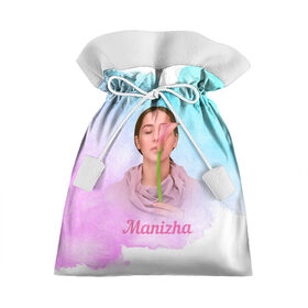 Подарочный 3D мешок с принтом Манижа  Manizha в Тюмени, 100% полиэстер | Размер: 29*39 см | manizha | далеровна | душанбе | евровидение | евровидение 2021 | манижа | певица | таджикистан | хамраева