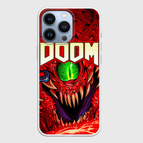 Чехол для iPhone 13 Pro с принтом DOOM Eternal в Тюмени,  |  | doom | doom eternal | part two | the ancient gods | дум | игры | монстры