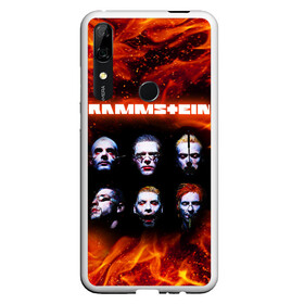 Чехол для Honor P Smart Z с принтом RAMMSTEIN в Тюмени, Силикон | Область печати: задняя сторона чехла, без боковых панелей | du hast | mein herz brennt | music. | ohne dich | rammstein | rock | till lindemann | музыка | рамштайн | рок | тилль линдеманн