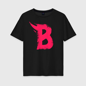 Женская футболка хлопок Oversize с принтом Beastars BBBeast в Тюмени, 100% хлопок | свободный крой, круглый ворот, спущенный рукав, длина до линии бедер
 | anime | beastars | manga | аниме | выдающиеся звери | манга
