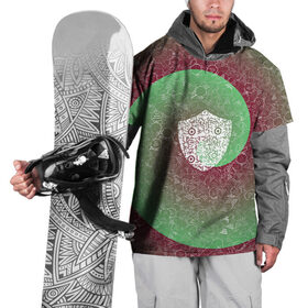 Накидка на куртку 3D с принтом Щит АПВ 176ВЗ в Тюмени, 100% полиэстер |  | qr код | амулет | антивирус | антидепрессант | антистресс | вишневый | градиент | зеленый | иммуномодулятор | коллаж | оберег | талисман | щит