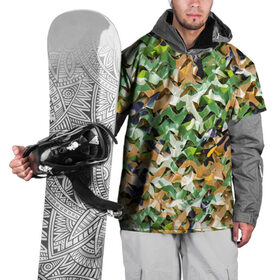 Накидка на куртку 3D с принтом Пейнтбол в Тюмени, 100% полиэстер |  | Тематика изображения на принте: camouflage | game | outdoor games | paintball | sports | игра | камуфляж | маскировка | пейнтбол | подвижные игры | спорт