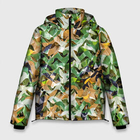 Мужская зимняя куртка 3D с принтом Пейнтбол в Тюмени, верх — 100% полиэстер; подкладка — 100% полиэстер; утеплитель — 100% полиэстер | длина ниже бедра, свободный силуэт Оверсайз. Есть воротник-стойка, отстегивающийся капюшон и ветрозащитная планка. 

Боковые карманы с листочкой на кнопках и внутренний карман на молнии. | camouflage | game | outdoor games | paintball | sports | игра | камуфляж | маскировка | пейнтбол | подвижные игры | спорт