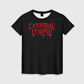 Женская футболка 3D с принтом Cannibal Corpse в Тюмени, 100% полиэфир ( синтетическое хлопкоподобное полотно) | прямой крой, круглый вырез горловины, длина до линии бедер | at | back | birth | bleeding | bloodthirst | butchered | cannibal | corpse | eaten | evisceration | gallery | gore | kill | kreaton | life | mutilated | obsessed | of | slayer | sodom | spawn | suicide | the | to | tomb | unimagined | vile | 