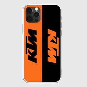 Чехол для iPhone 12 Pro Max с принтом KTM | КТМ (Z) в Тюмени, Силикон |  | Тематика изображения на принте: enduro | ktm | moto | moto sport | motocycle | sportmotorcycle | ктм | мото | мото спорт | мотоспорт | спорт мото