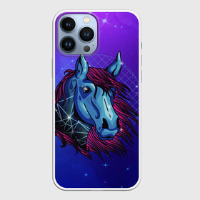 Чехол для iPhone 13 Pro Max с принтом Retrowave Neon Horse в Тюмени,  |  | 1980 | 80s | geometry | horses | pony | retrowave | retrowave принт | space | vaporwave | волшебная лошадь | восьмидесятые | геометрия | космос | лошадка | нео | неоновая лошадь | неоновые огни | неоновый конь | пони | ретровейв