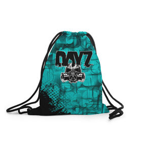 Рюкзак-мешок 3D с принтом DayZ Standalone в Тюмени, 100% полиэстер | плотность ткани — 200 г/м2, размер — 35 х 45 см; лямки — толстые шнурки, застежка на шнуровке, без карманов и подкладки | arma 2. | dayz standalone | survival horror | игра | онлайн