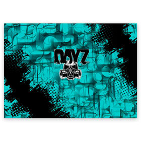 Поздравительная открытка с принтом DayZ Standalone в Тюмени, 100% бумага | плотность бумаги 280 г/м2, матовая, на обратной стороне линовка и место для марки
 | arma 2. | dayz standalone | survival horror | игра | онлайн