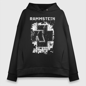 Женское худи Oversize хлопок с принтом RAMMSTEIN в Тюмени, френч-терри — 70% хлопок, 30% полиэстер. Мягкий теплый начес внутри —100% хлопок | боковые карманы, эластичные манжеты и нижняя кромка, капюшон на магнитной кнопке | du hast | mein herz brennt | music. | ohne dich | rammstein | rock | till lindemann | музыка | рамштайн | рок | тилль линдеманн