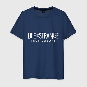 Мужская футболка хлопок с принтом Life is Strange: True Colors в Тюмени, 100% хлопок | прямой крой, круглый вырез горловины, длина до линии бедер, слегка спущенное плечо. | amberprice | art | chloeprice | chris | colors | daniel | danieldiaz | is | life | lifeisstrange | lifeisstrange3 | lifeisstrangebeforethestorm | lifeisstrangegame | lis | lis3 | maxcaulfield | pricefield | rachelamber | sean | seandiaz | strange